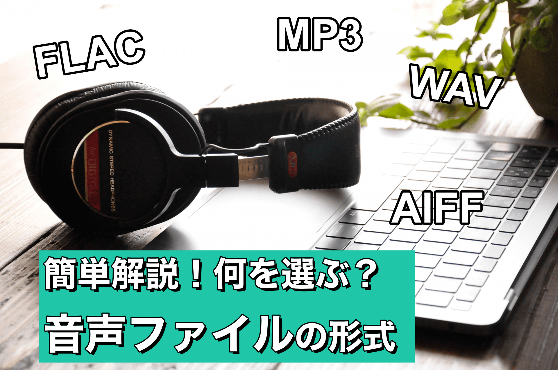 MP3とWAVの違いはなに？それぞれの特徴や用途ごとのおすすめについても解説